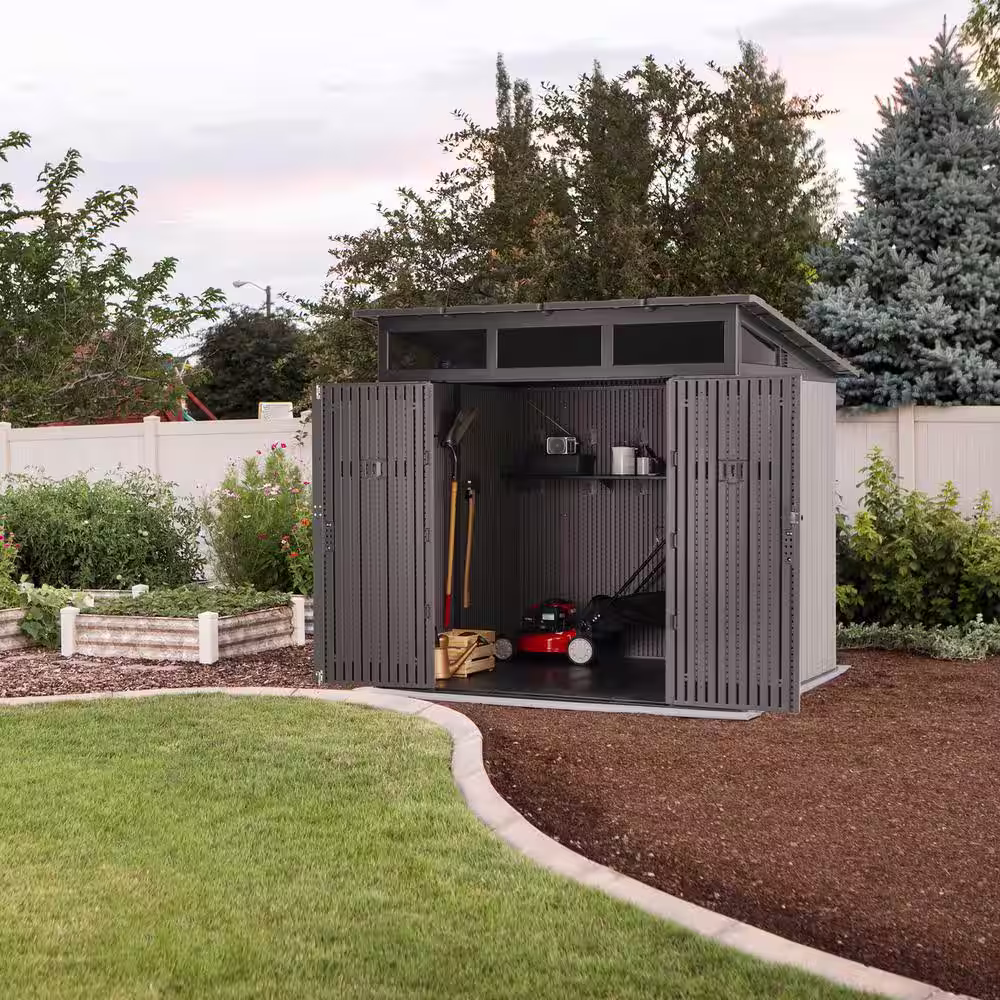 Lifetime 8.3 ft. W x 8.3 ft. D Resin Shed (54.4 sq. ft.)
