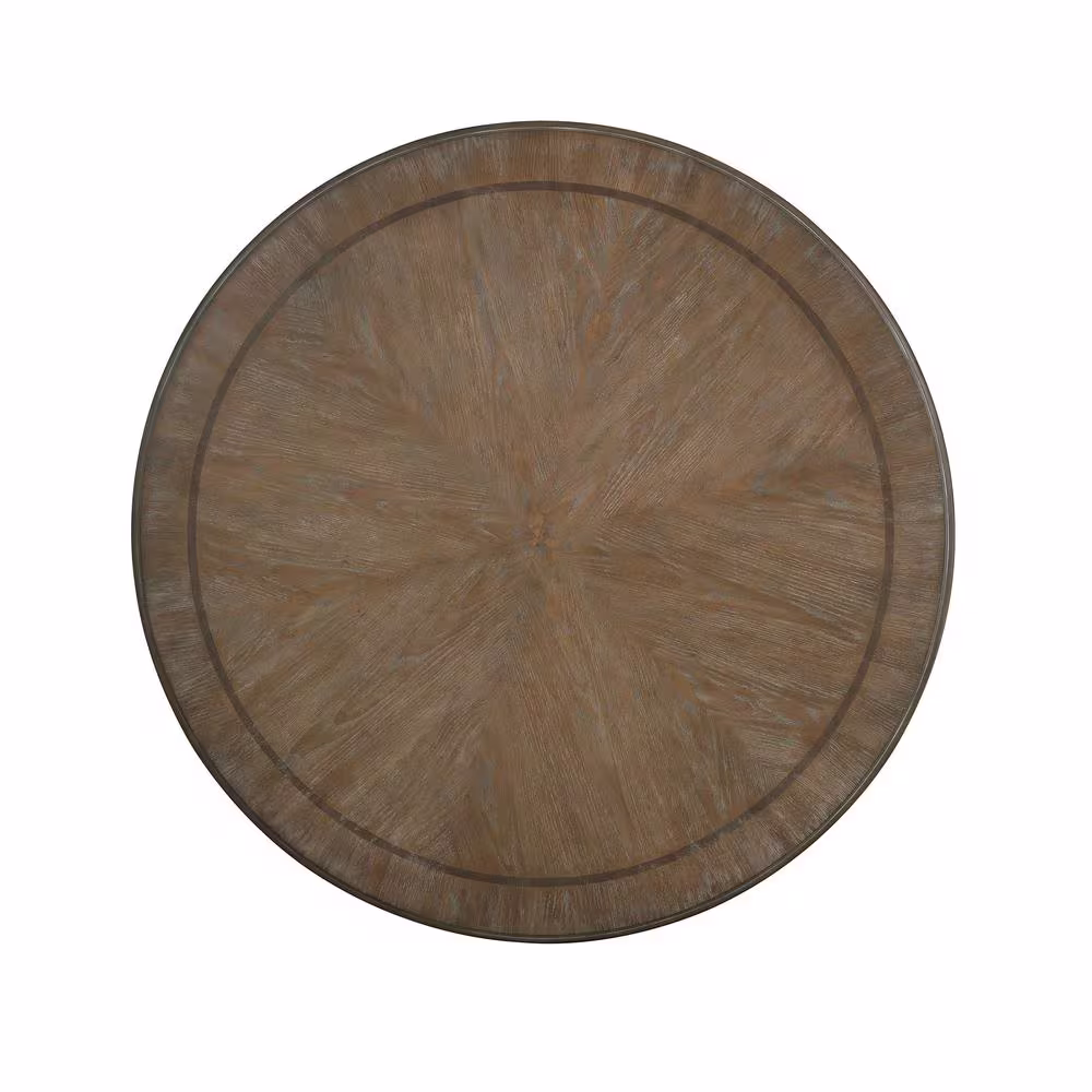 Furniture of America Willadeene Antique White Round Dining Table