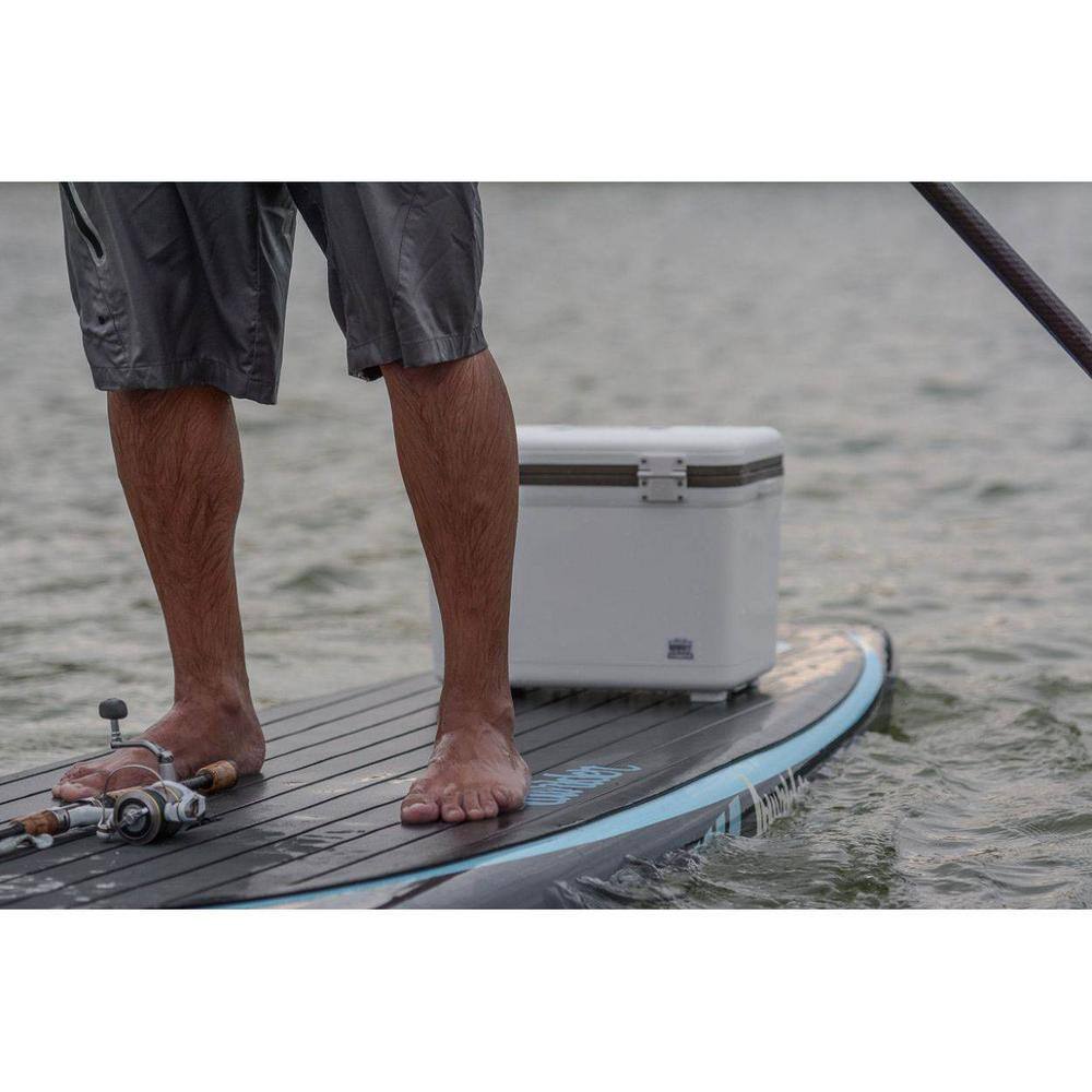 Engel 30 qt. Leak Proof Compact Lightweight Cooler and Drybox, Grassland in Brown (2-Pack)