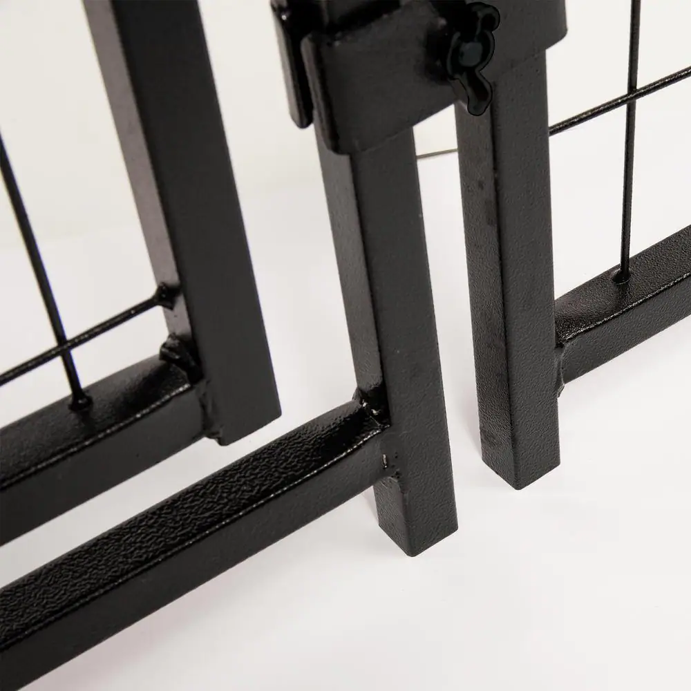 None 4 ft. x 4 ft. x 6 ft. Outdoor Welded Wire Dog Kennel