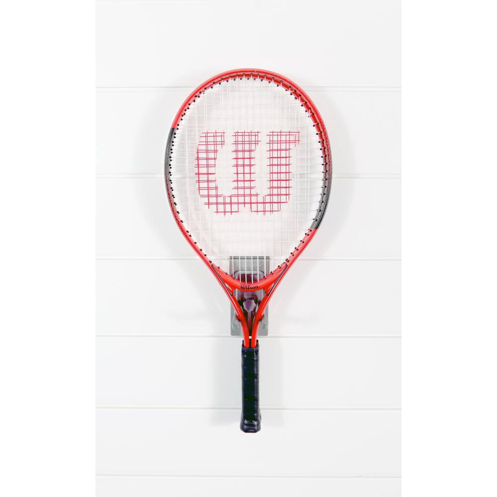 CROWNWALL Slatwall 55 lbs. 4 in. Locking Double Hook (3-Pack)