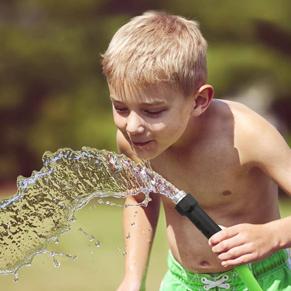 None 5/8 in. x 50 ft. Water Hose with Swivel Grip, Heavy-Duty, Lightweight, Flexible Hose, 3/4 in. Solid Fittings