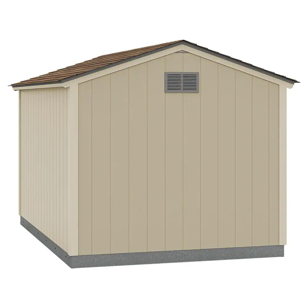 Tuff Shed Tahoe Series Cascade Installed Storage Shed 8 ft. x12 ft. x 7 ft. 10 in. Unpainted (96 sq. ft.) 6 ft. High Sidewall