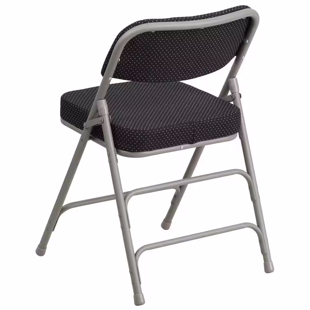 Flash Furniture Black Metal Folding Chair (2-Pack)