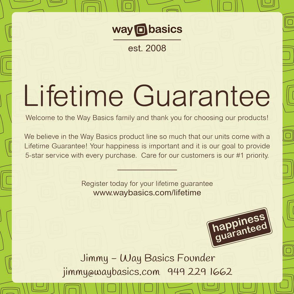 Way Basics Eco zBboard Espresso Wall Cat Scratching Pad with Velcro