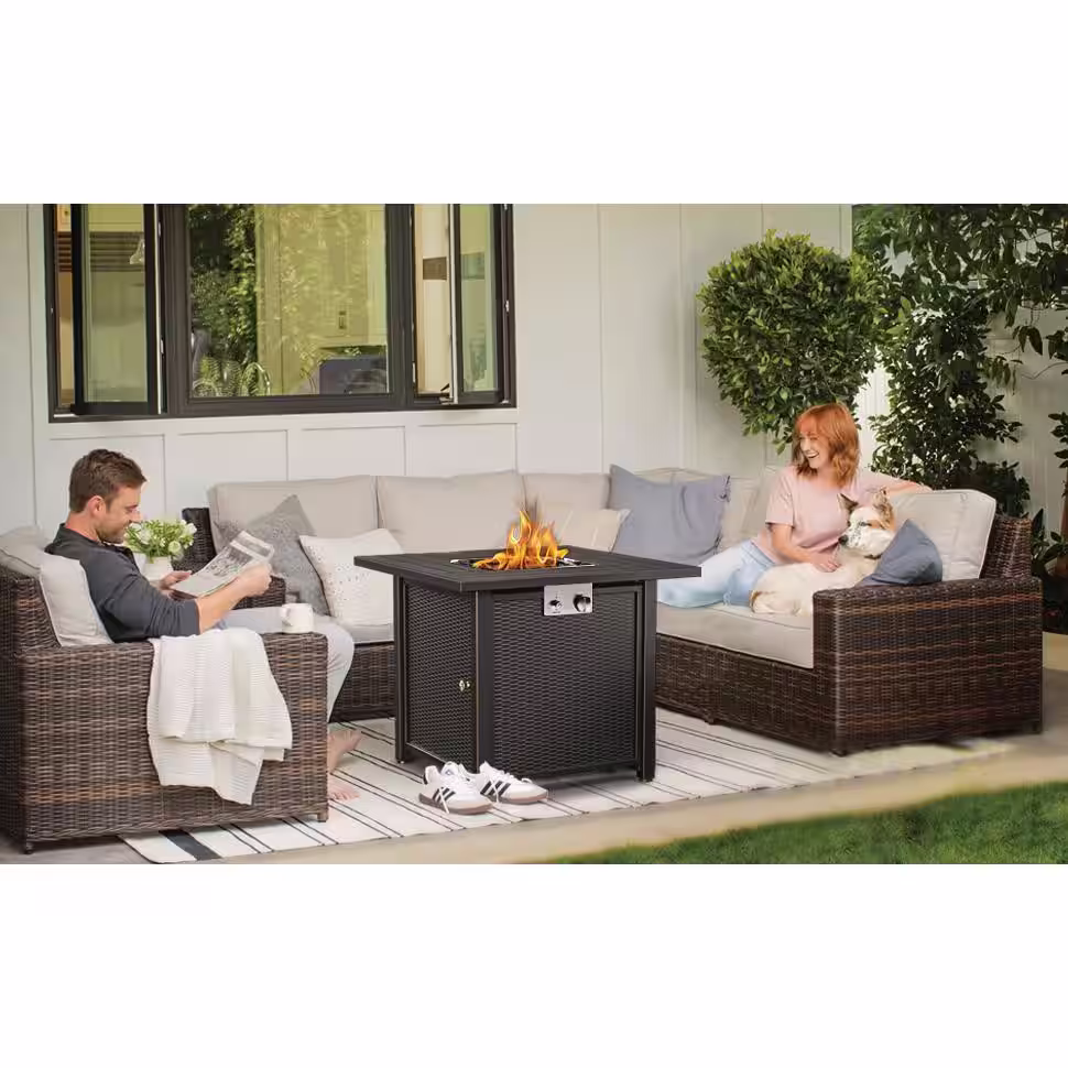 Sunneday 30 in. Volcano Fire Table