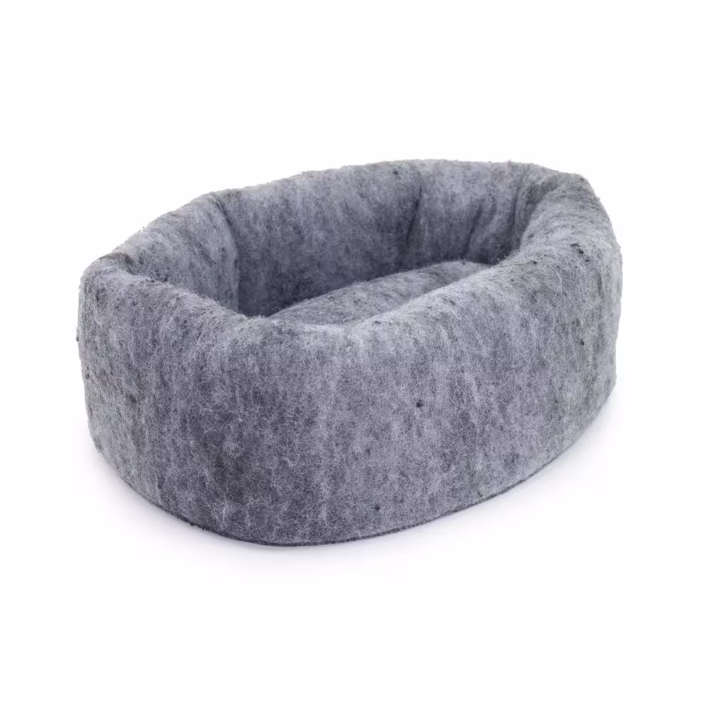 Carolina Pet Company Mysterious Kitty Kup Medium Charcoal Bed