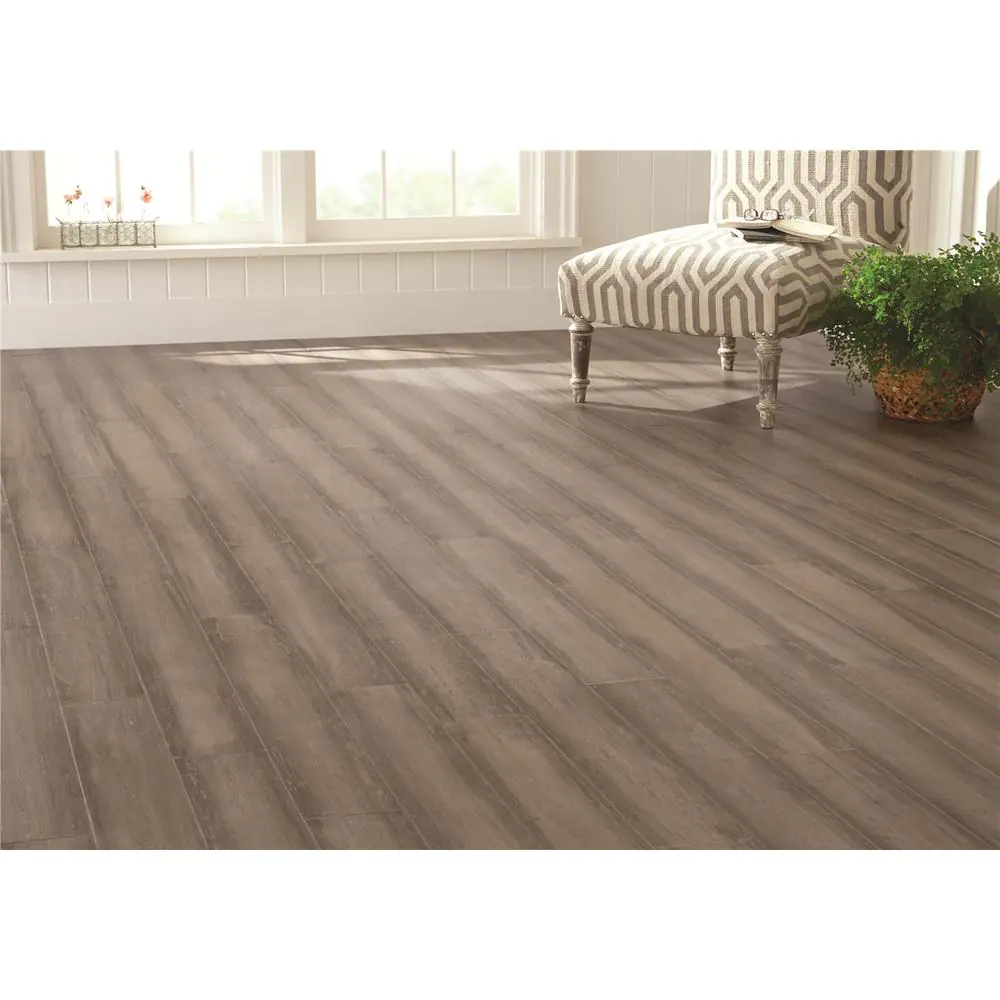 Home Decorators Collection Light Taupe 3/8 in. T x 5.1 in. W Hand Scraped Strand Woven Engineered Bamboo Flooring (19.2 sqft/case)
