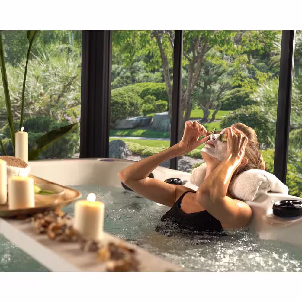 CANOPIA by PALRAM Ledro 10 ft. x 10 ft. Gray/Bronze Closed Gazebo / Hot Tub Enclosure and Solarium