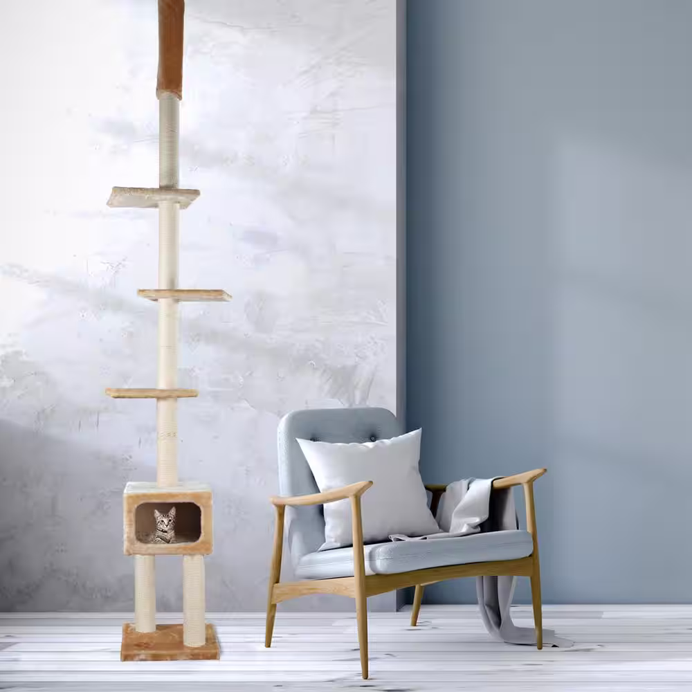 TRIXIE Beige Santander Cat Playground