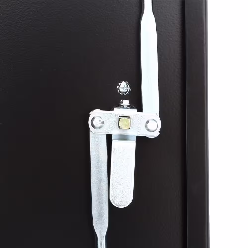 Sandusky Classic Series Steel Combination Cabinet with Adjustable Shelves in Black (72 in. H x 36 in. W x 18 in. D)