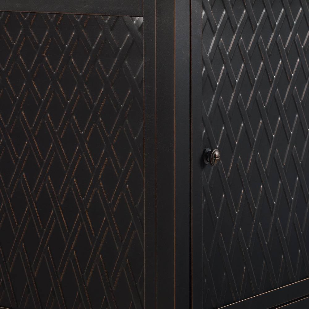 Fire Sense Mayfield 48 in. x 24.5 in Rectangular Aluminum LPG Fire Pit