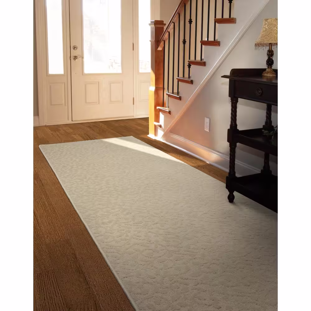 Garland Rug Ivy Tan 3 ft. x 12 ft. Runner Rug