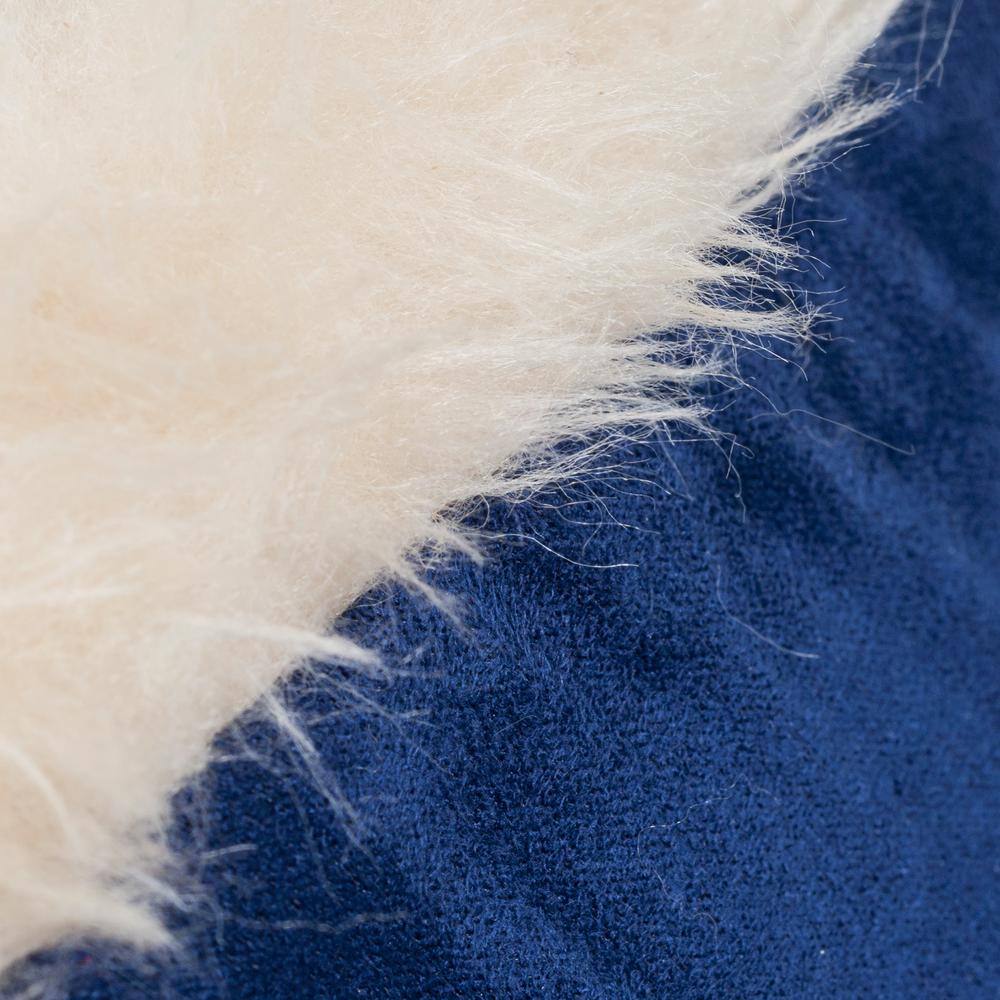 Petmaker Small Blue Comfort Cavern Pet Bed