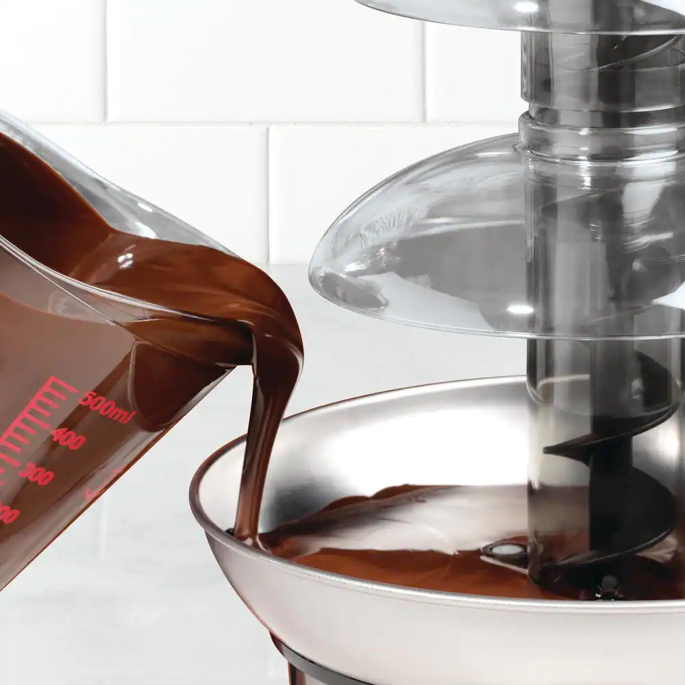 Nostalgia 4-Tier Stainless Steel Chocolate Fountain