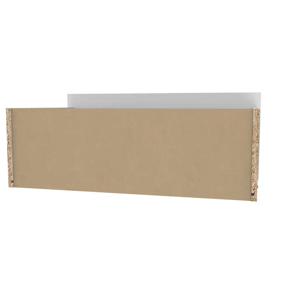 ClosetMaid Selectives 10 in. H x 23.5 in. W White Wood Drawer with Silver Handle