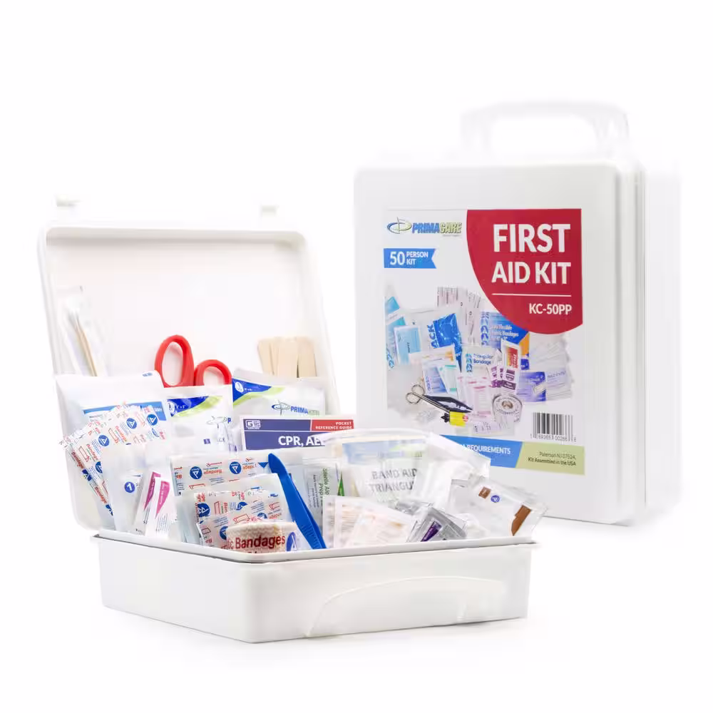None 237-Piece 50-Person OSHA Poly First Aid Kit