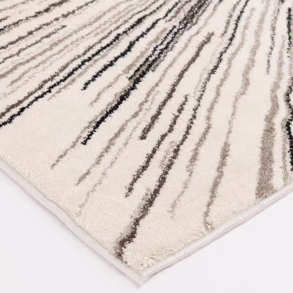 None Bazaar Zondra Multi 5 ft. x 7 ft. Abstract Area Rug