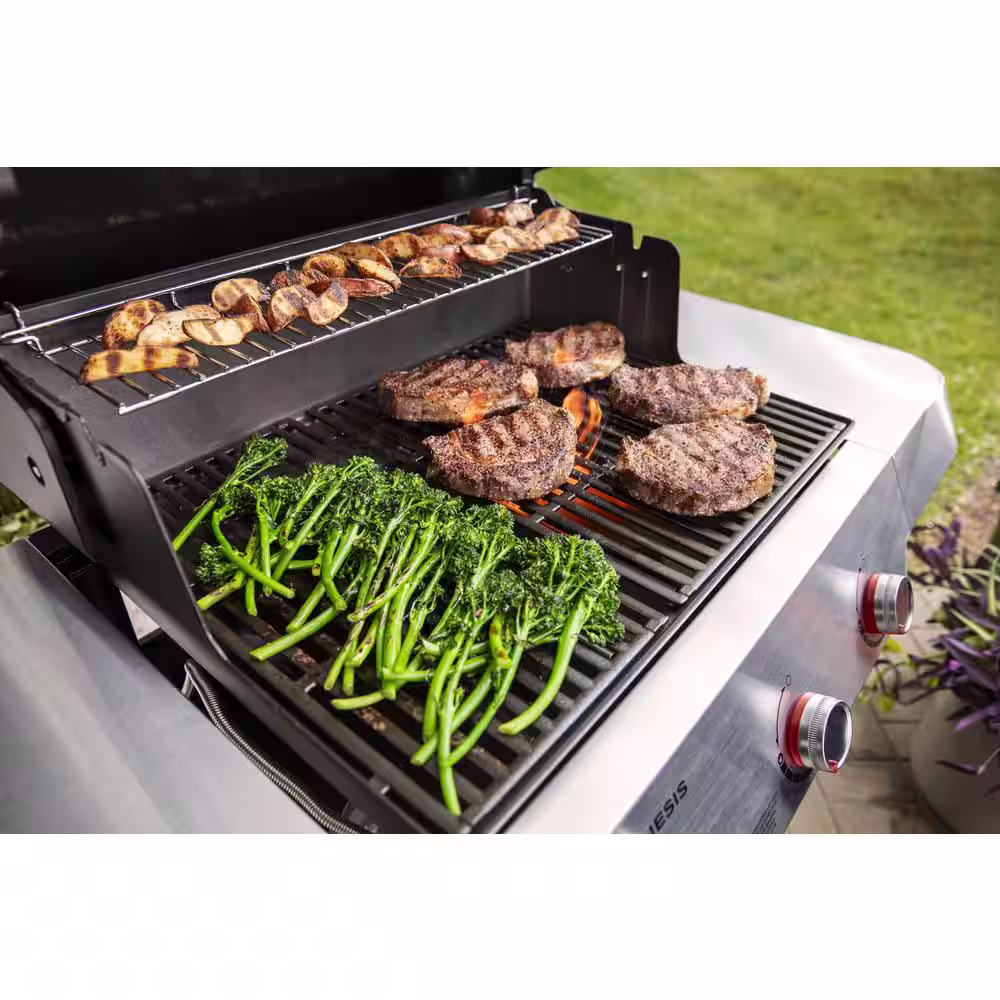 Weber Genesis E-315 3-Burner Liquid Propane Gas Grill in Black