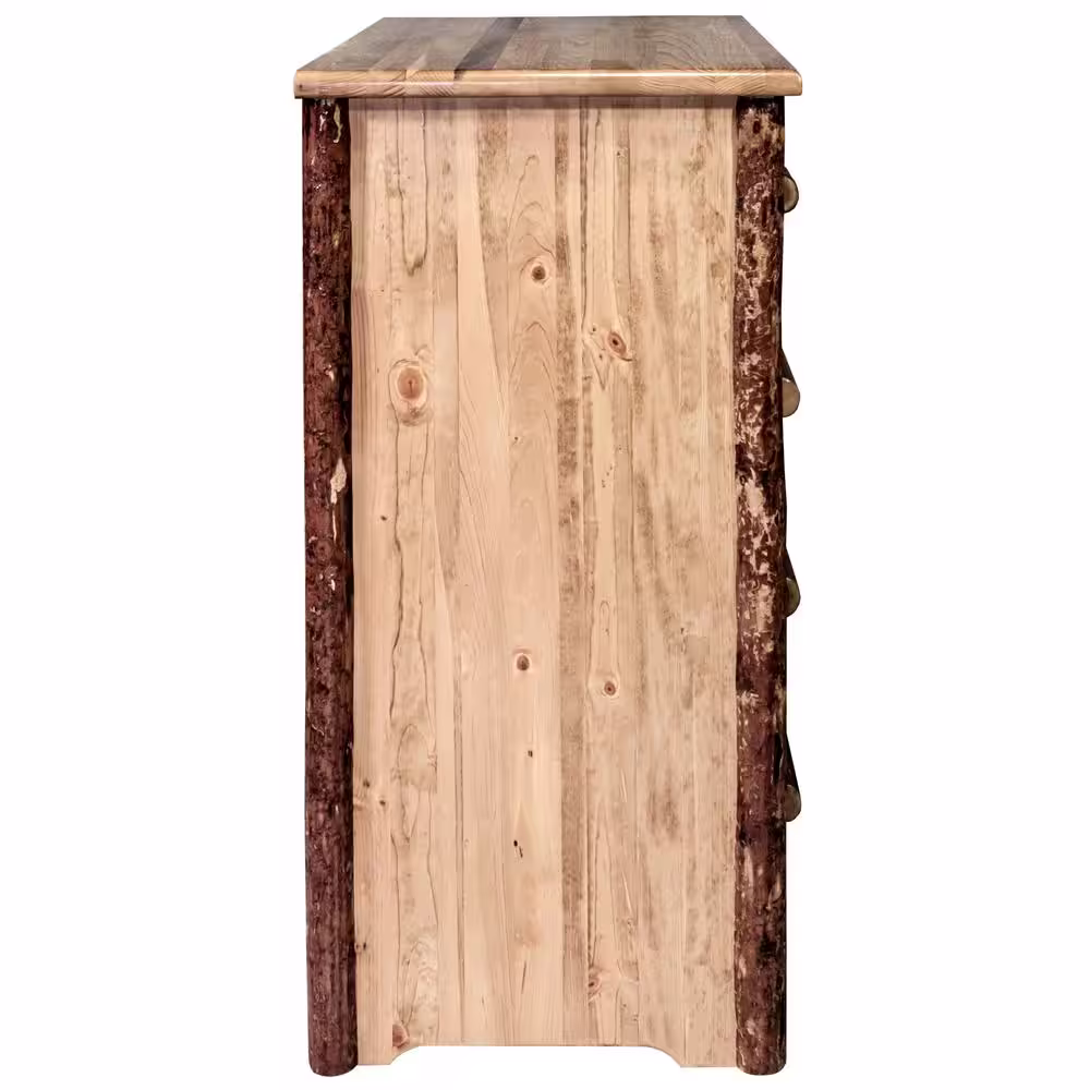 MONTANA WOODWORKS Glacier Country 4-Drawer Stained and Lacquered Chest of Drawers