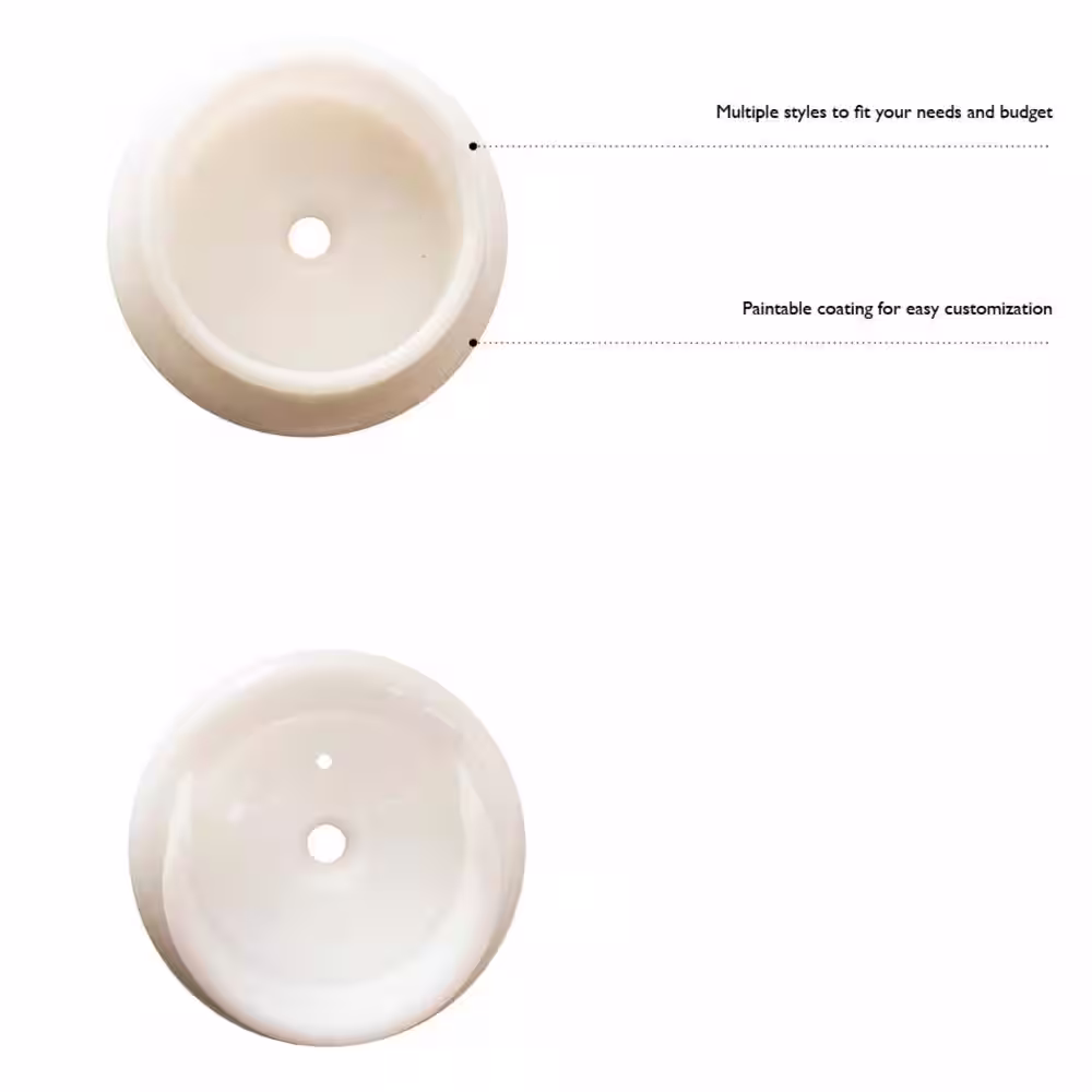 Design House 1-3/8 in. Plastic Closet Pole Socket (5-Pack)