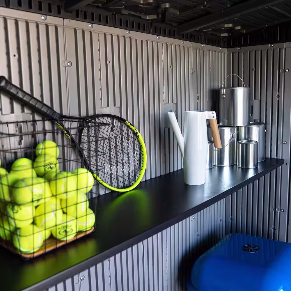 Lifetime 8.3 ft. W x 8.3 ft. D Resin Shed (54.4 sq. ft.)