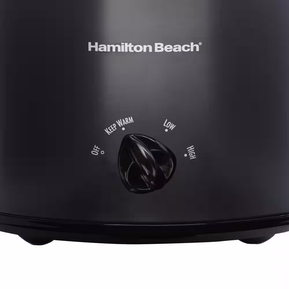 Hamilton Beach 3 qt. Black Slow Cooker