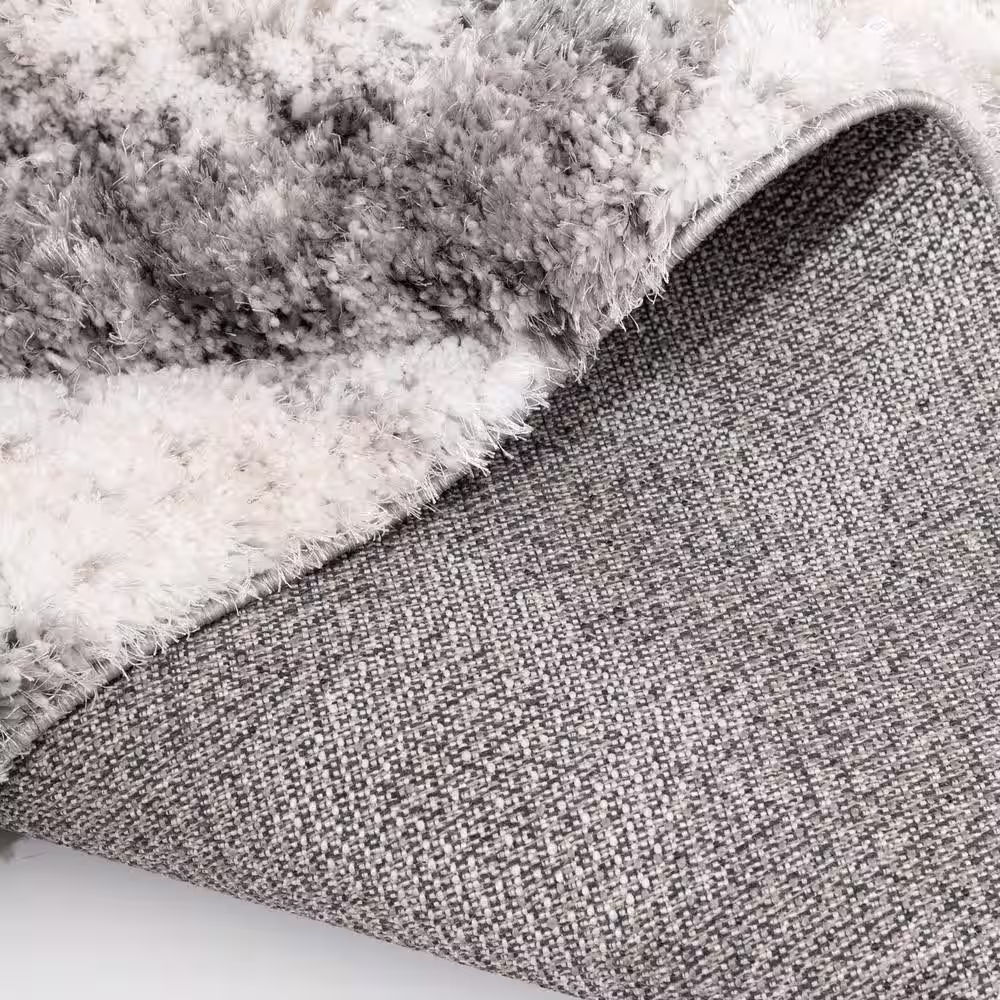 None Bazaar Katana Beige/Gray 5 ft. x 7 ft. Geometric Area Rug