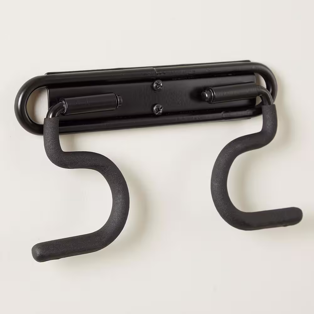 Husky 50 lbs. Heavy-Duty Wall-Mounted Double S-Hook with Mounting Hardware