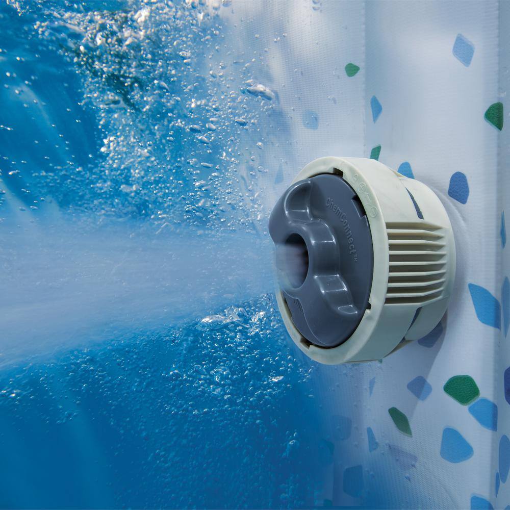 Bestway SaluSpa AirJet Honolulu 6-Person Hot Tub and 2-PureSpa Cup Holder Trays