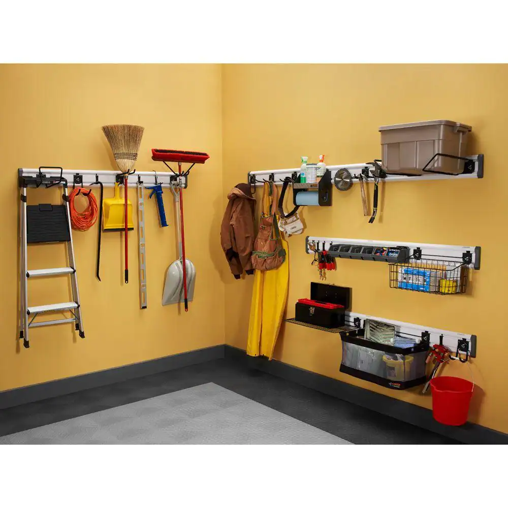 Gladiator 24 in. W x 12 in. D Mesh Basket Garage Storage for GearTrack or GearWall