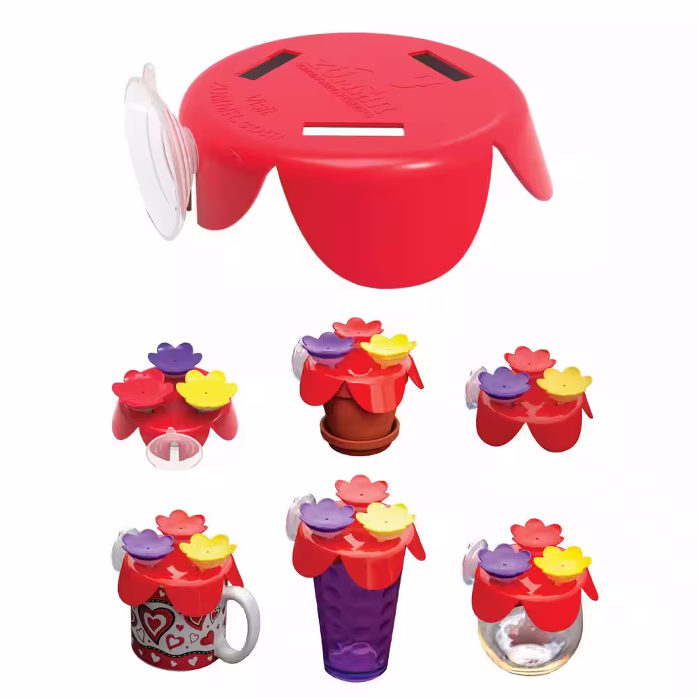 ZUMMR Hummingbird Ring Feeder Trainer Starter Kit