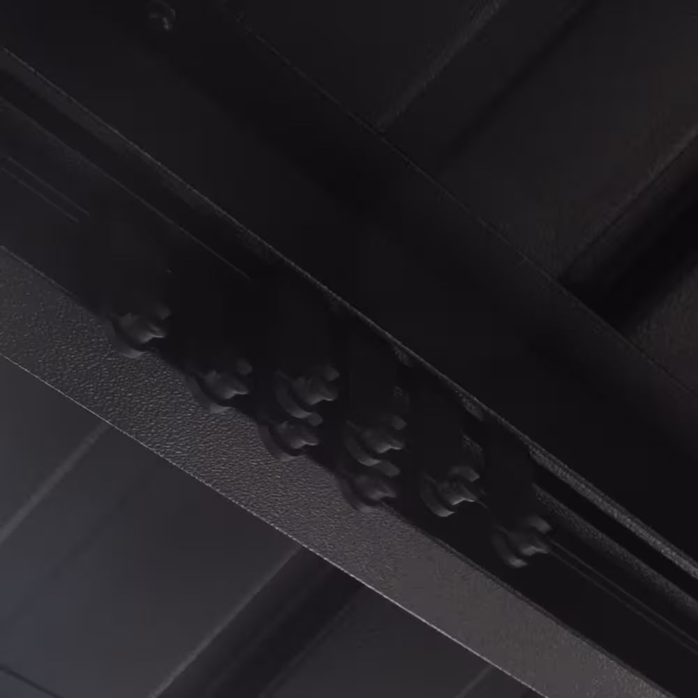 VEIKOUS 16 ft. x 12 ft. Aluminum Double Hardtop Gazebo with Grey Curtains and Netting