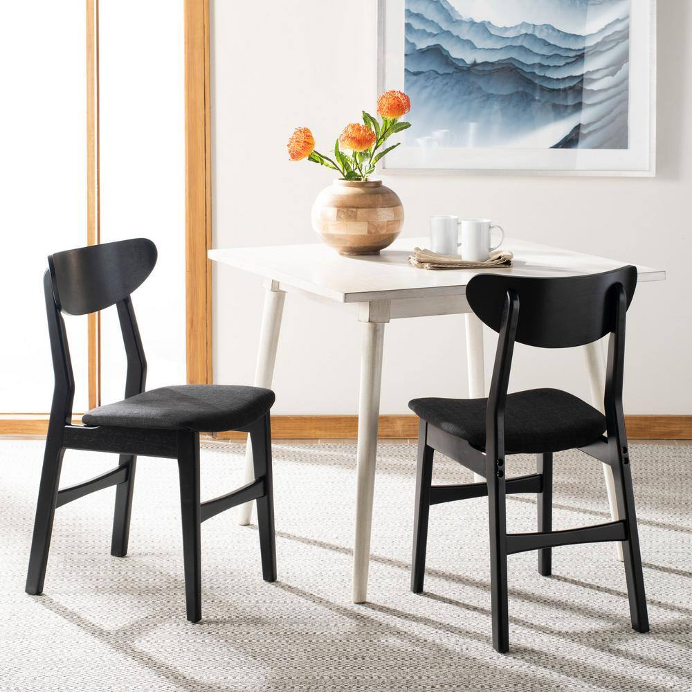 SAFAVIEH Lucca Black Dining Chair