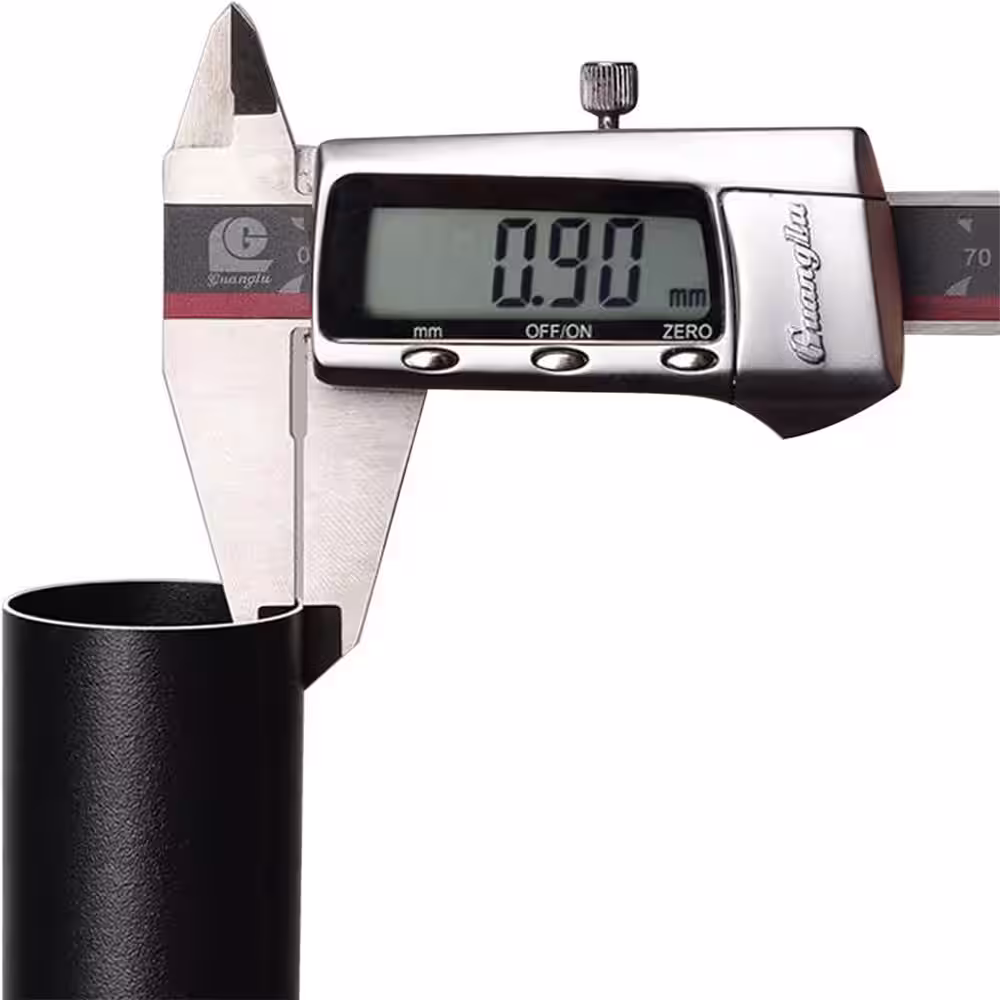 None Black Stainless Steel 2 Tier Adjustable Hanging Clothes Rack 43.3 in. W x 120 in. H