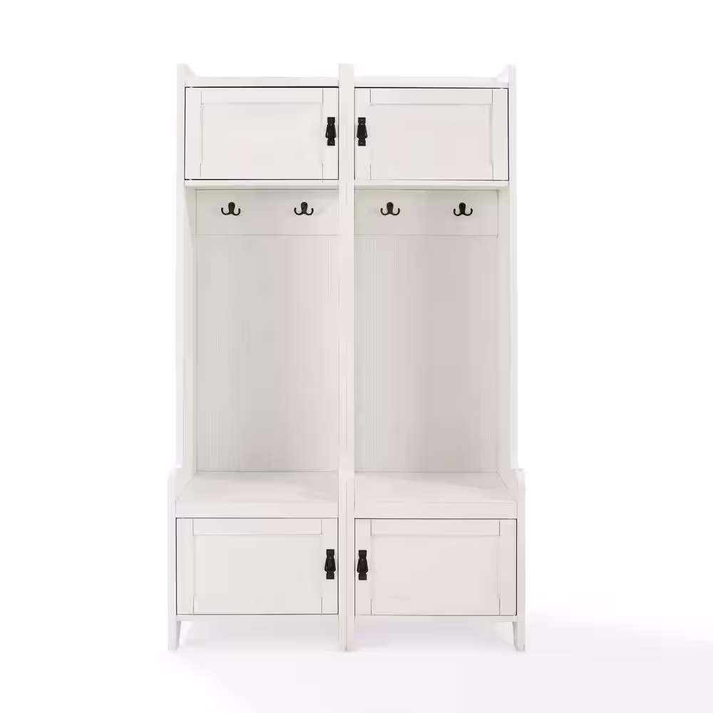 CROSLEY FURNITURE 2-Piece Fremont White Entryway Set