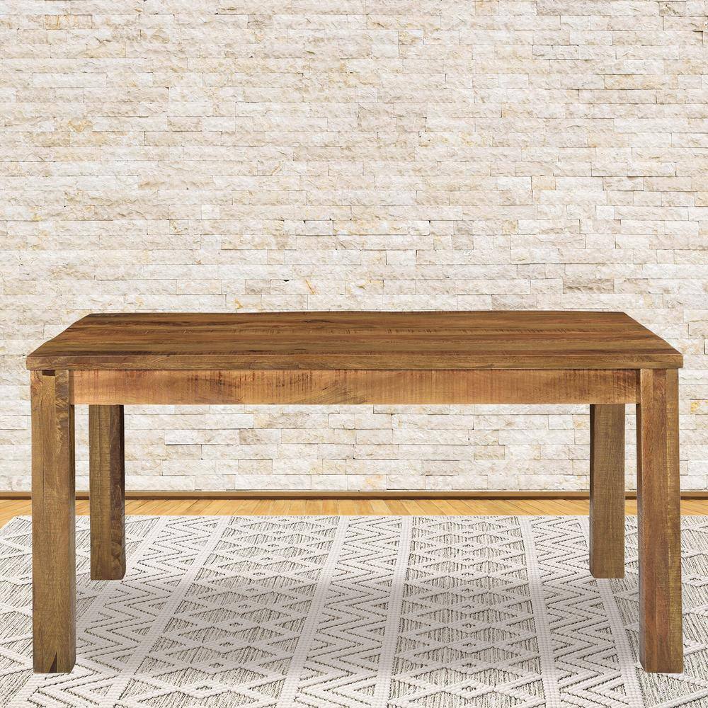 Hanover 36 in. Rectangle Natural Wood Dining Table (Seats 4-6)