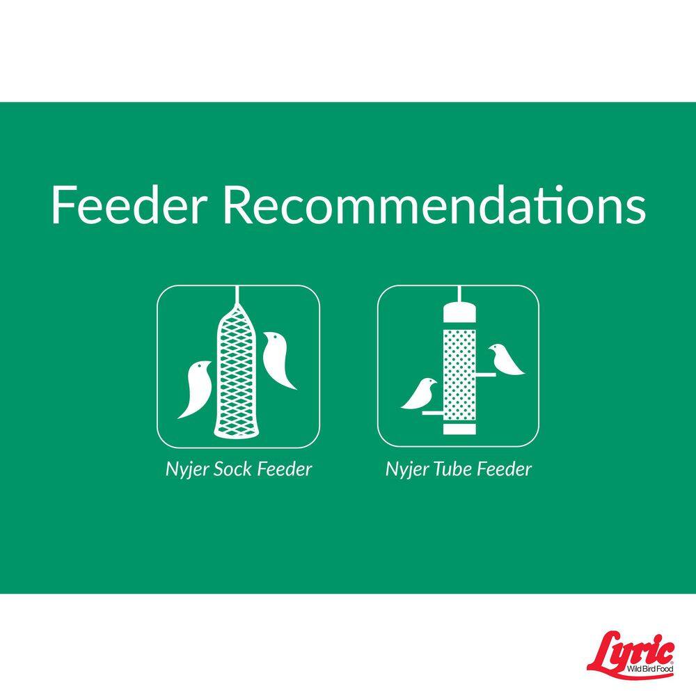 Lyric 10 lbs. Nyjer Seed Wild Bird Seed Finch Food