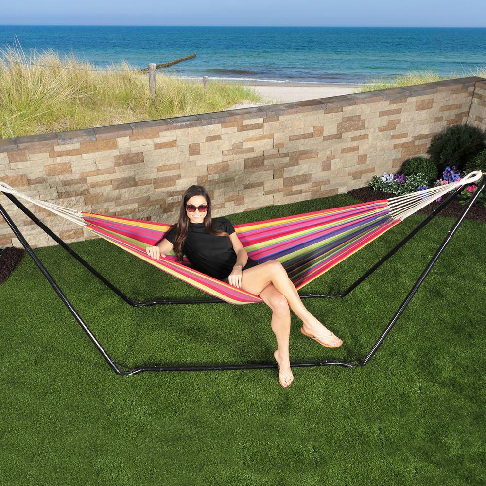 BLISS HAMMOCKS 10 ft. L Heavy-Duty Metal Hammock Stand
