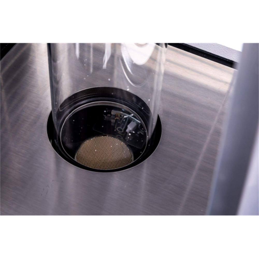 None 40,000 BTU Steel Propane Quartz Glass Tube Patio Heater Visual Flame Heater in Brown