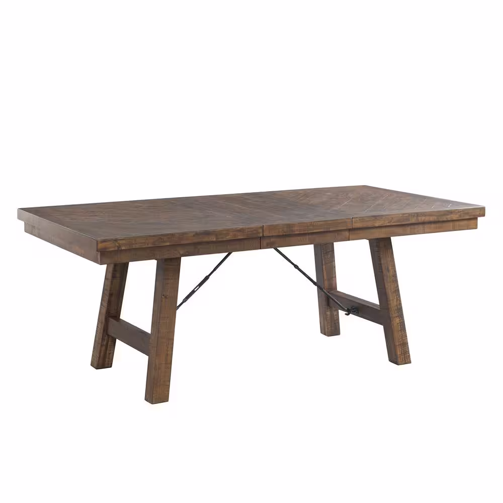 None Dex Smokey Walnut Dining Table