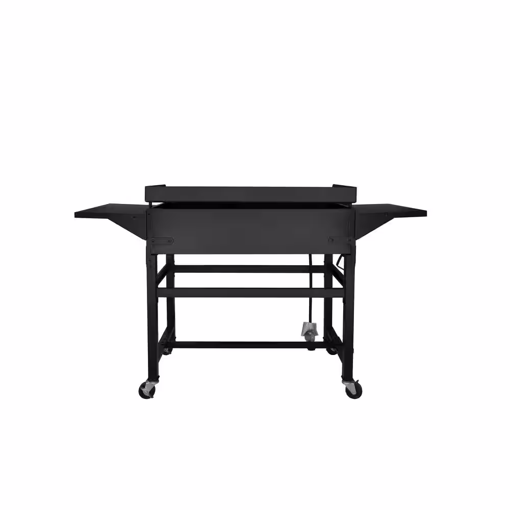 Royal Gourmet 4-Burner Gas Griddle with a Cover in Steel