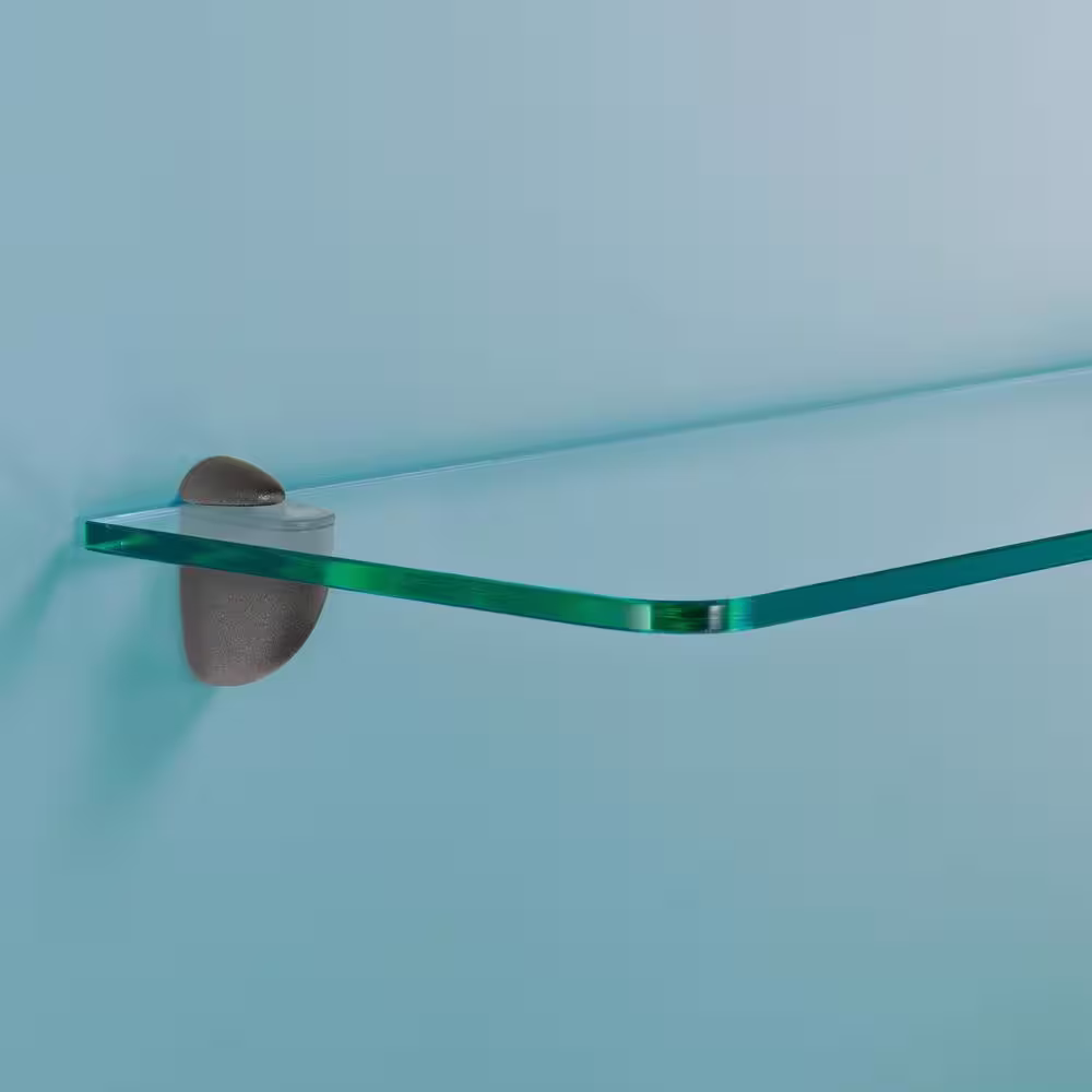 Dolle JAM 0.2 in.-0.79 in. Anthracite Adjustable Shelf Bracket (2-Pack)