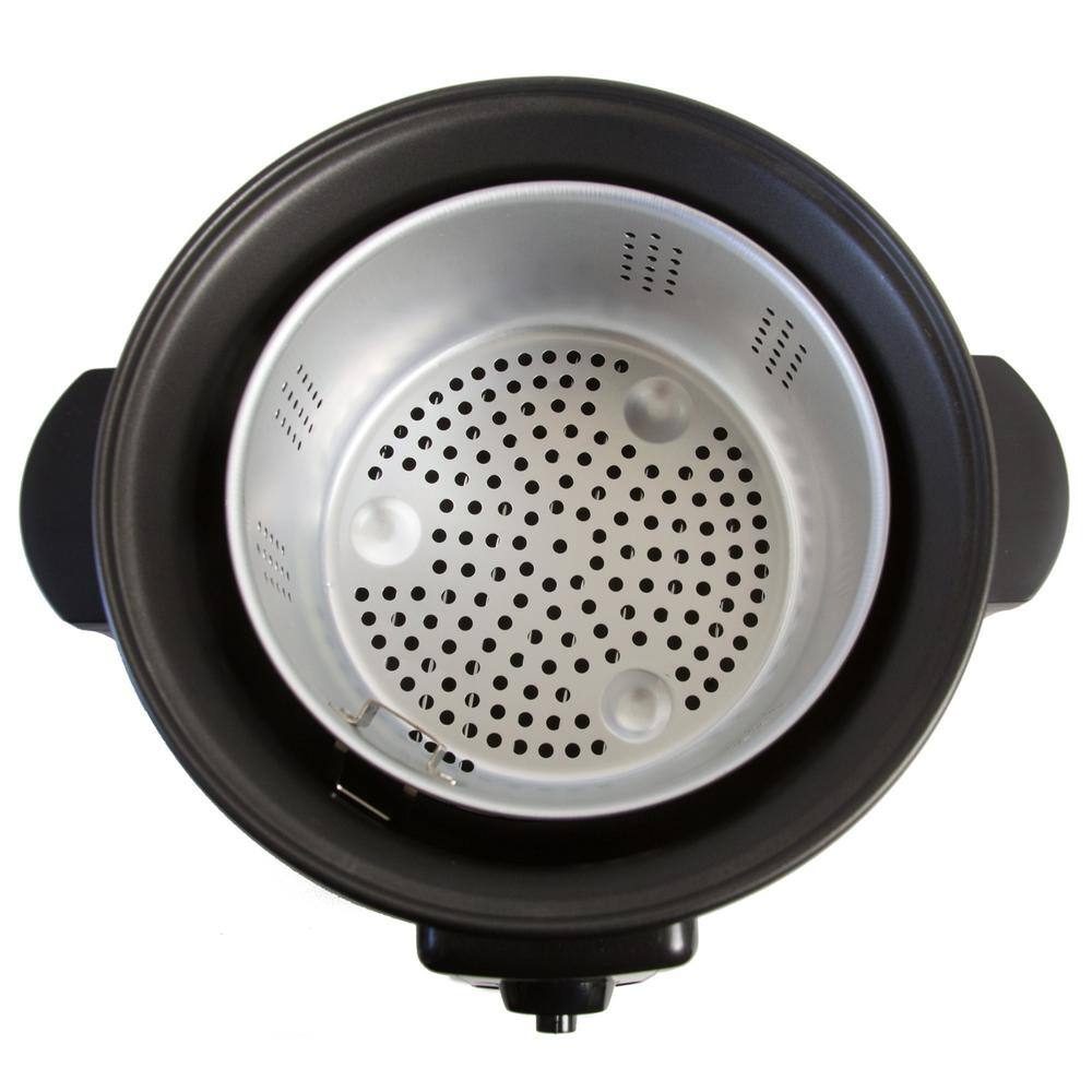 Continental 5.8 Qt. Electric Deep Fryer and Multi Cooker Stainless Steel