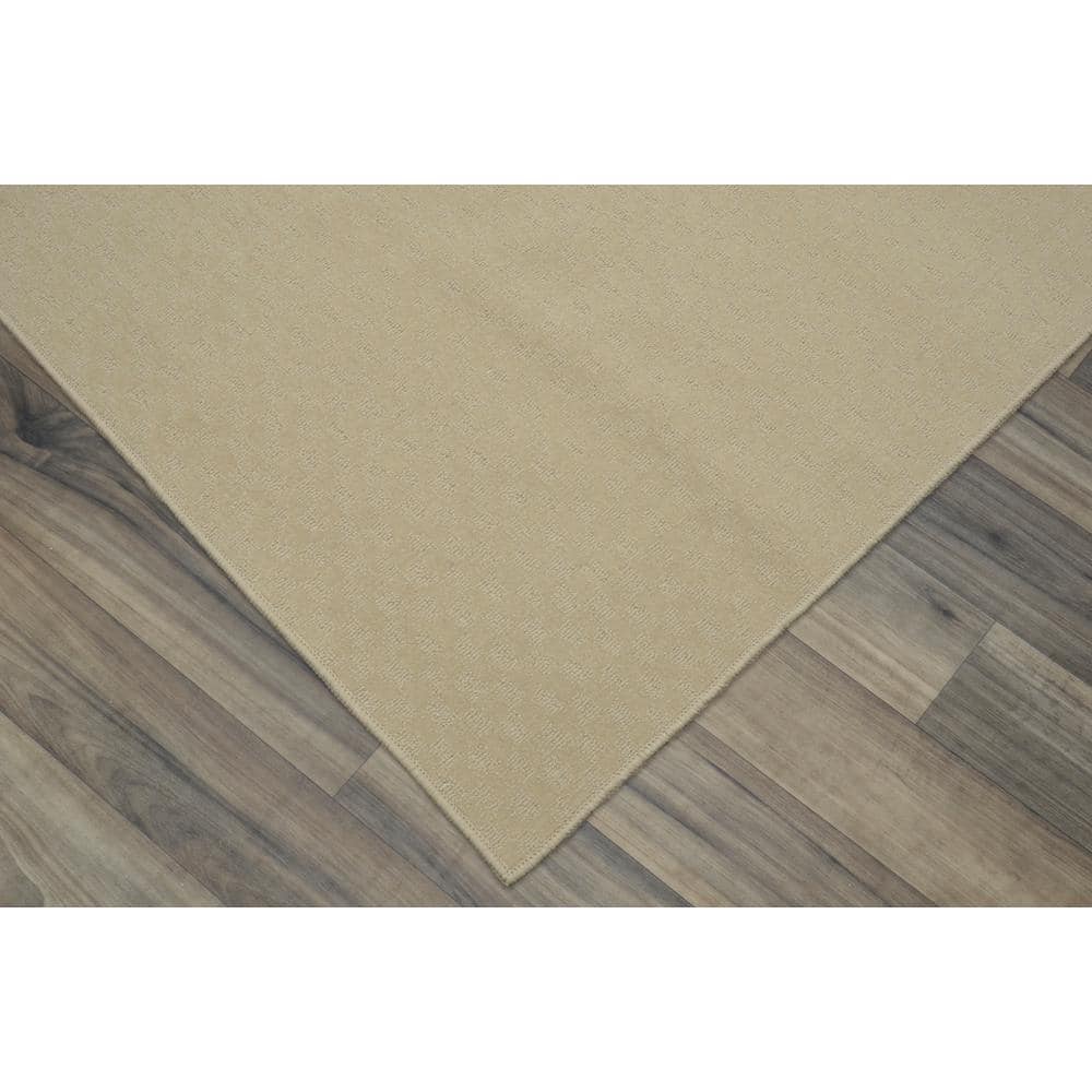 Garland Rug Medallion Tan 2 ft. x 8 ft. Runner Rug