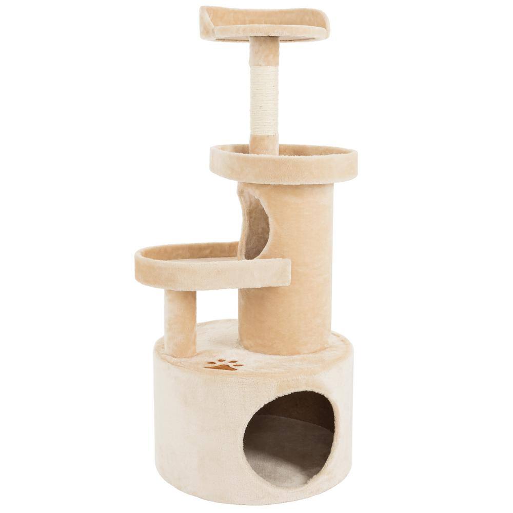 Pet Trex Cat Tree Condo with Tunnel 4 tier