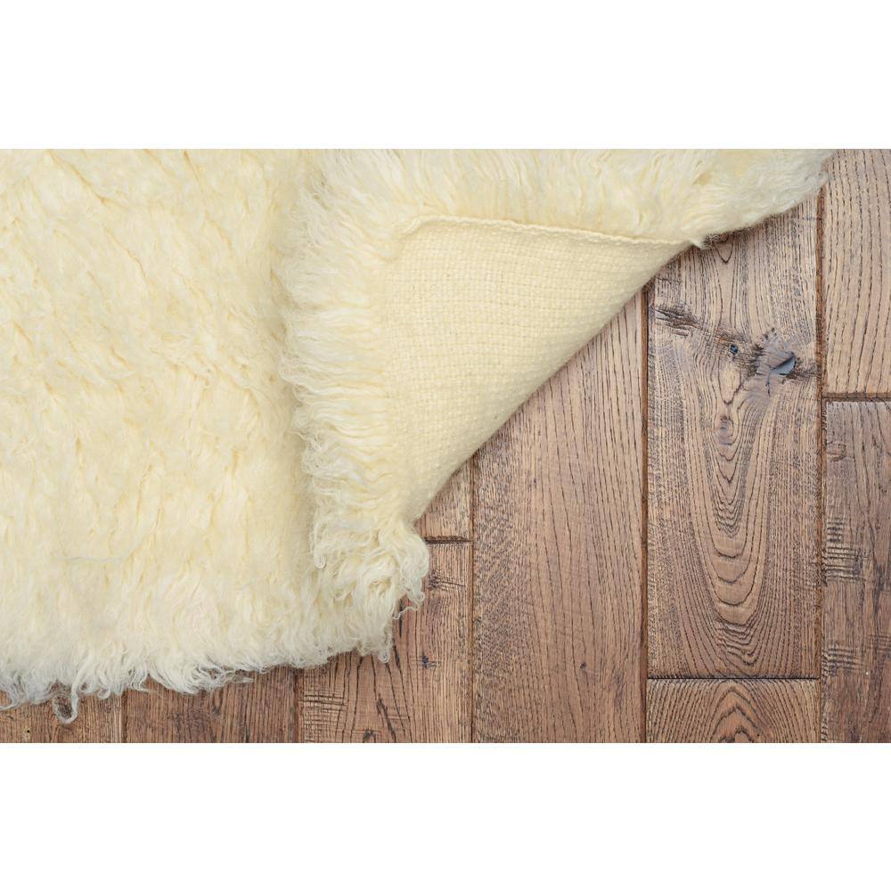 Linon Home Decor 5A Flokati Natural 9 ft. x 12 ft. Area Rug