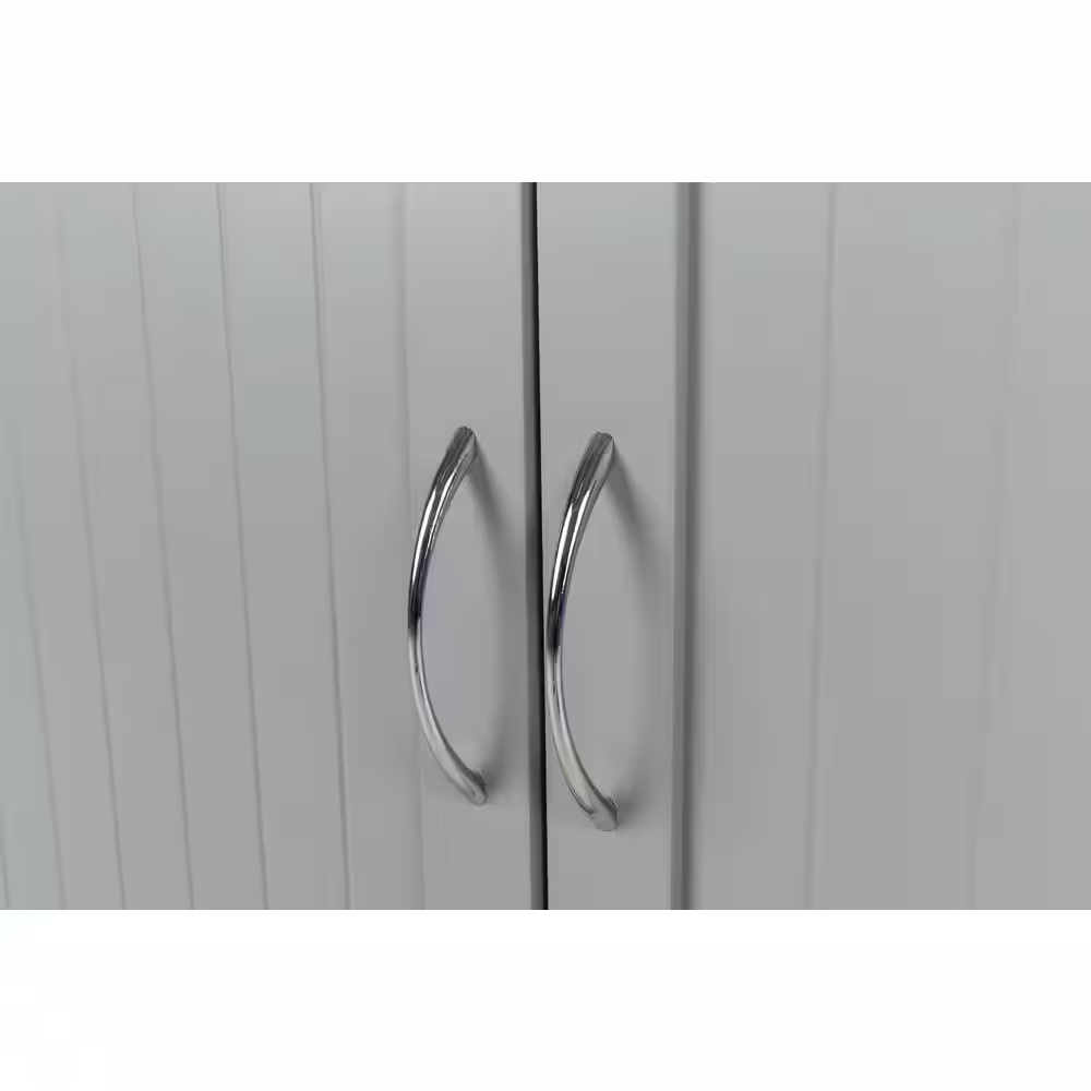 TRIXIE XL Wooden Litter Box Enclosure with Drawer, Gray