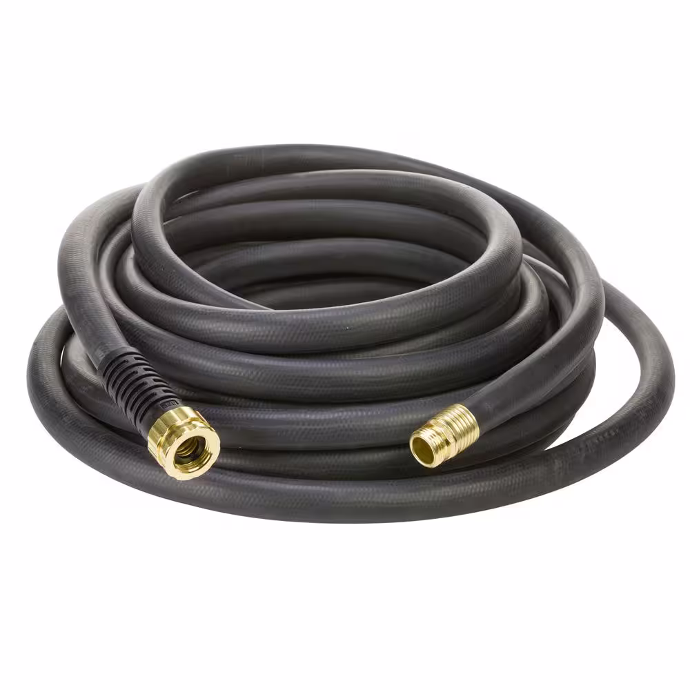 Element MaxLite 3/4 in. x 50 ft. Heavy-Duty Premium Rubber Plus Water Hose