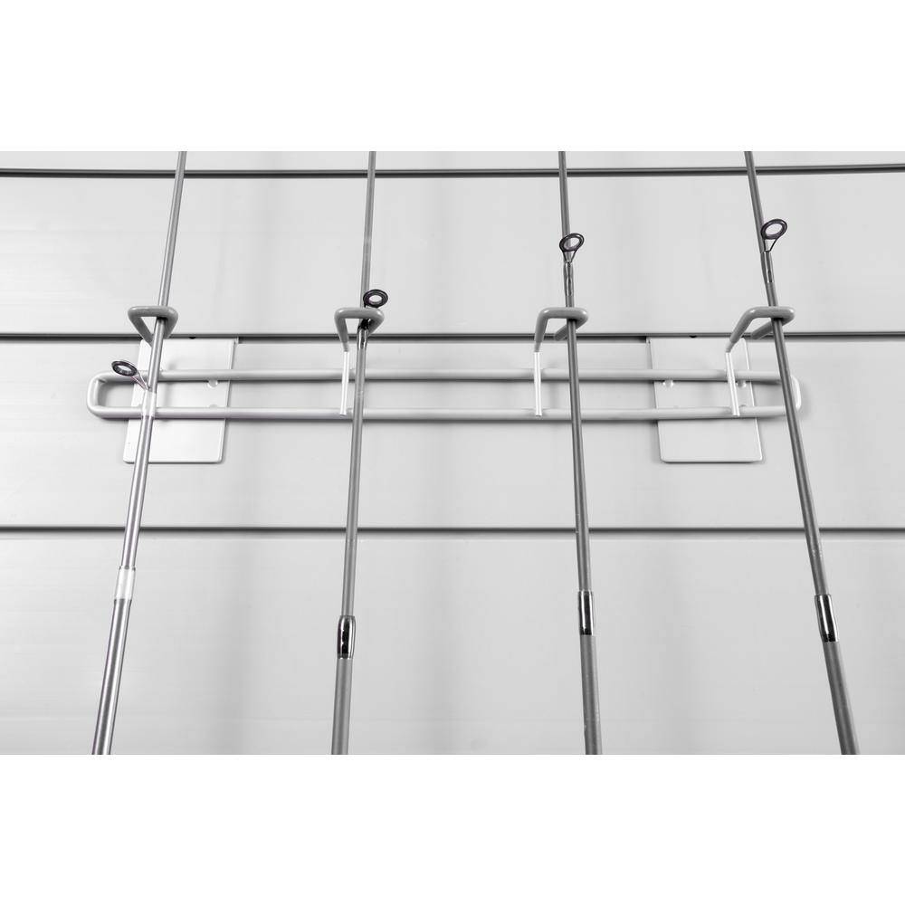 CROWNWALL Slatwall Fishing Rack (2-Piece Set)